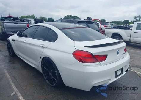 2014 BMW M6 Gran Coupe from USA, damaged, VIN WBS6C9C57ED466806